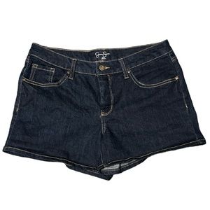 JESSICA Simpson Dark Denim Jean Shorts Size 8/29